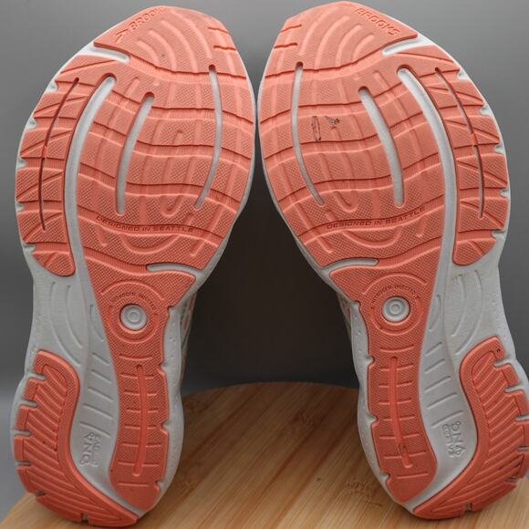 Brooks Shoes Womens 11 B Glycerin 20 Gray Blue Running Sneakers 1203691B061 - Picture 6 of 9